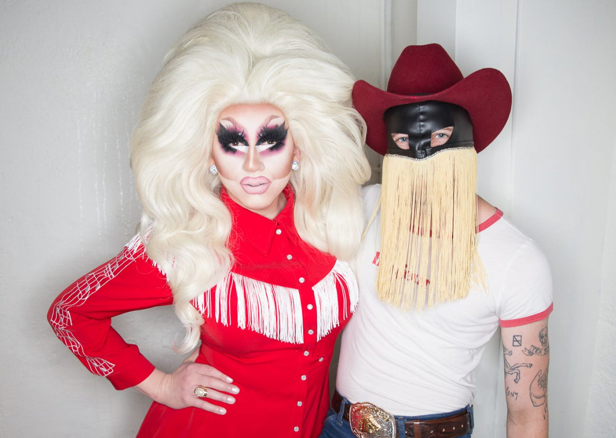 Trixie Mattel and Orville Peck, photographed by Phil Crozier